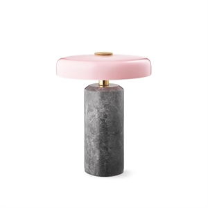 Lampe Portable Trip Design By Us en Marbre Argent /rose