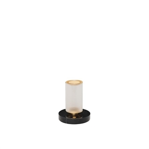 DCWédtions La Lampe Frechin Lampe Portative Or/ Marbre Noir