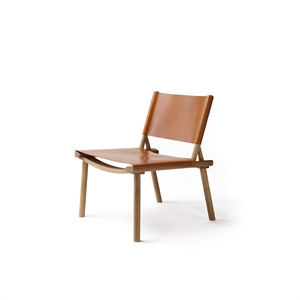 Nikari Décembre Fauteuil Chêne/Chêne Fumé/Cognac