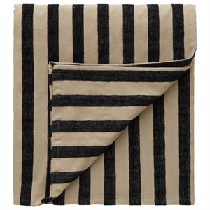 Nappe Decotique Florence 140x240 Noir/ Naturel