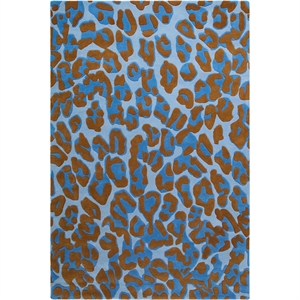 Tapis Decotique Léopard 250x350 cm Bleu