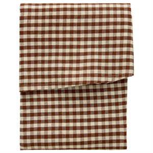 Nappe Decotique Oliva Ø160 Brun
