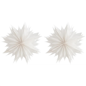Lot de 2 feuilles de papier Blanc Department Nova Paper Star 50