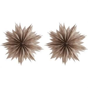 Lot de 2 Feuilles de Papier Department Nova Paper Star 50 Gris Chaud