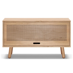 Banc TV Department Ray 100 cm Chêne