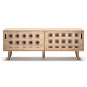 Banc TV Department Ray 150 cm Chêne
