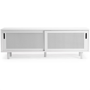 Meuble TV Department Ray 150 cm Blanc