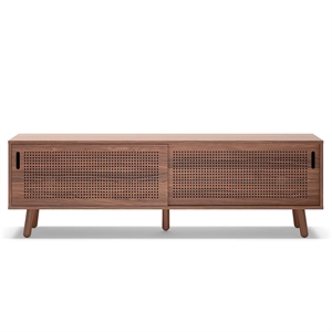Banc TV Department Ray 180 cm Noyer