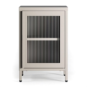 Table de Chevet de Grand Magasin Gris Galet