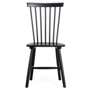 Chaise de Salle à Manger Windsor H17 Noir Department Wood