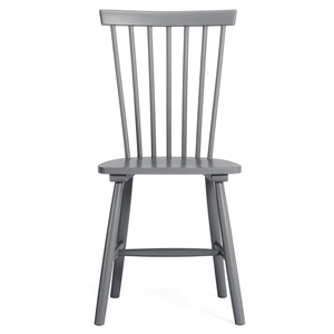 Chaise de Salle à Manger Windsor H17 Department Wood, Gris Foncé
