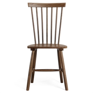 Chaise de Salle à Manger Windsor H17 en Chêne Foncé Department Wood
