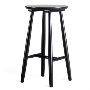 Tabouret de Bar Department Wood H23 Noir