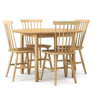 Ensemble de Table à Manger en Chêne Department Wood