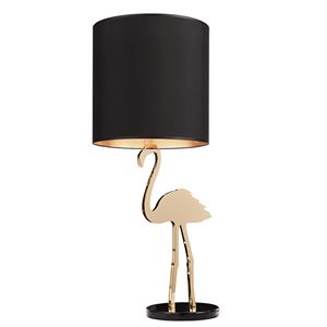 Lampe à Poser Crazy Flamingo Noir Design by Us
