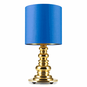 Lampe à Poser PUNK DeLuxe Bleu Design by Us