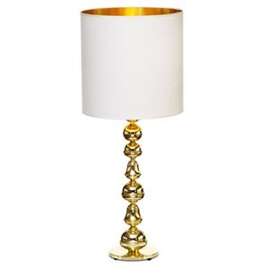 Lampe à Poser Sheik Arab , Design by Us, Blanc/ Laiton