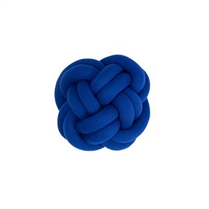 Design House Stockholm Knot Coussin Bleu