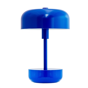 Dyberg Larsen Haipot Lampe LED Transportable Bleue