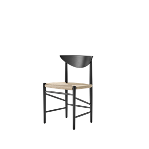 &Tradition Drawn HM3 Chaise de Table à Manger Chêne Noir