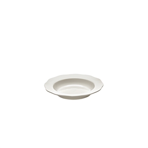 Assiette à pâtes Serax Silhouette, Blanc moyenne
