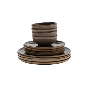 Coffret de démarrage Serax Surface, lot de 12, gris indien