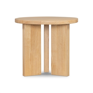Table D'appoint Decotique Eden Ø50 Chêne