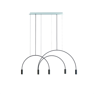 Estiluz Volta 5 Suspension 2700K Noir