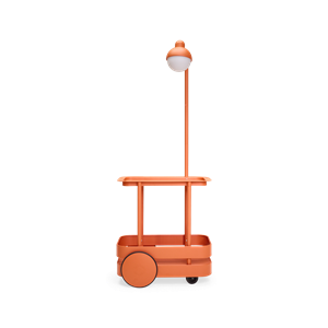 Fatboy Jolly Trolley Chariot avec Lampe Mandarine