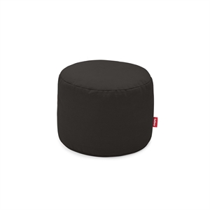 Pouf Fatboy Point en Toile Recyclée, Couleur Réglisse Noire