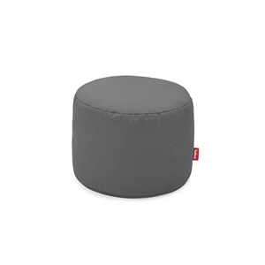 Pouf Fatboy Point en Toile Recyclée Gris Anthracite