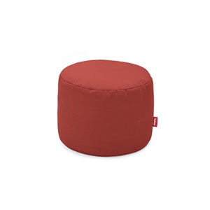 Pouf Fatboy Point en Toile Recyclée Rouge Merlot