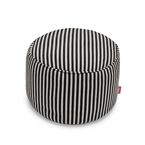 Pouf Fatboy Point Terry Crème Noire