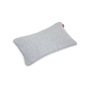 Coussin Pouf Fatboy en Boucle Recyclée Gris