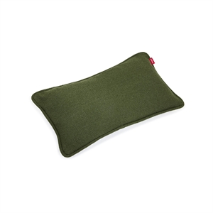 Coussin Fatboy en Bouclette Recyclée Vert Feuille
