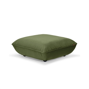 Pouf Fatboy Sumo en Velours Recyclé Vert Foncé