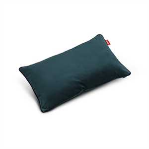 Oreiller Fatboy King 66x40 cm Velours Pétrole