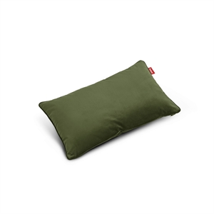 Oreiller Fatboy King 66x40 cm en Velours Vert Foncé