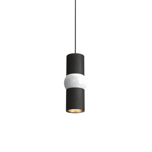 Plafonnier Oblure Lightbone, Petit Suspension , Noir.