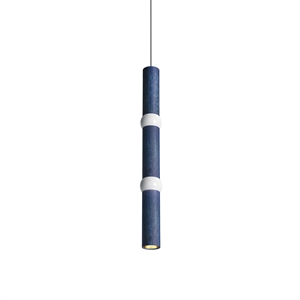 Plafonnier Oblure Lightbone, Grand Suspension Bleu