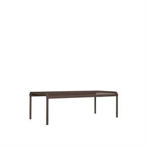Table de Jardin Basse Ferm Living Dapple 114 x 57 Cm, Chocolat Noir