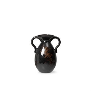 Ferm Living Vase Verso Noir Avec Brun