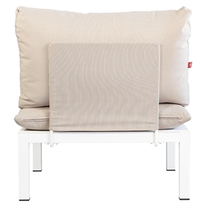 Pièce Métal Fiam Domino pour Dossier/accoudoir Beige