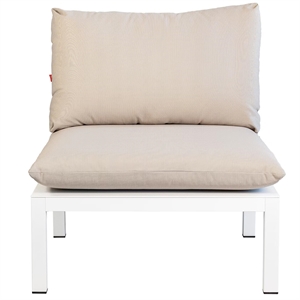 Coussin et Dossier Fiam Domino Beige
