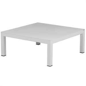 Table Basse D'extérieur Fiam Domino 70x70 Blanc