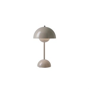 &Tradition Flowerpot VP9 Lampe Portative Gris Beige