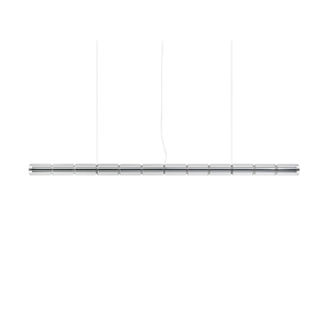 Flos Luce Cilindrica S3 Suspension Transparent