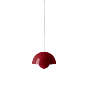 &Tradition Flowerpot Suspension VP2 Rouge Vermillon