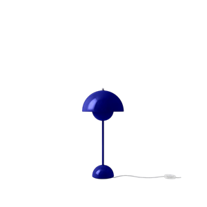 &Tradition Flowerpot VP3 Lampe à Poser Bleu Cobalt