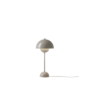 &Tradition Flowerpot VP3 Lampe à Poser Beige/Gris